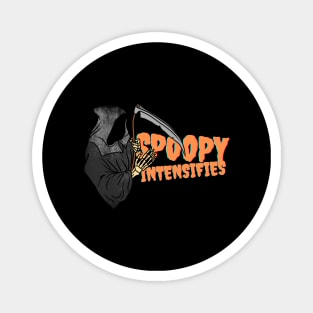 Halloween Death Skeleton Reaper Spoopy Intensifies Meme Funny Gift Magnet